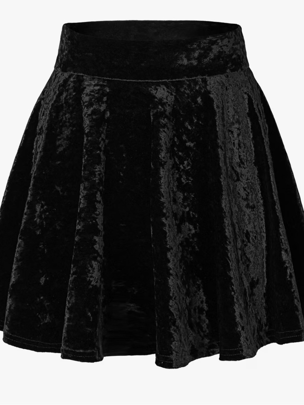 Black Velvet Women's Skater skirt NWT S/M